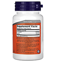 L-теанін подвійна сила 200 мг NOW Foods 60 рослинних капсул, фото 2