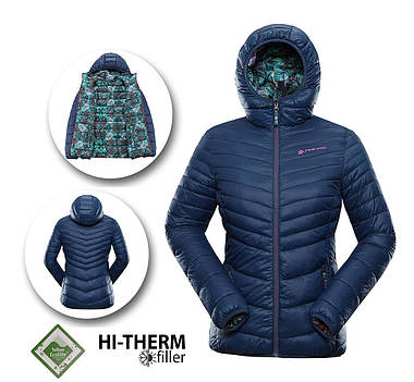 Куртка жіноча демісезонна Alpine Pro IDIKA S Blue/Wing/Teal, фото 3