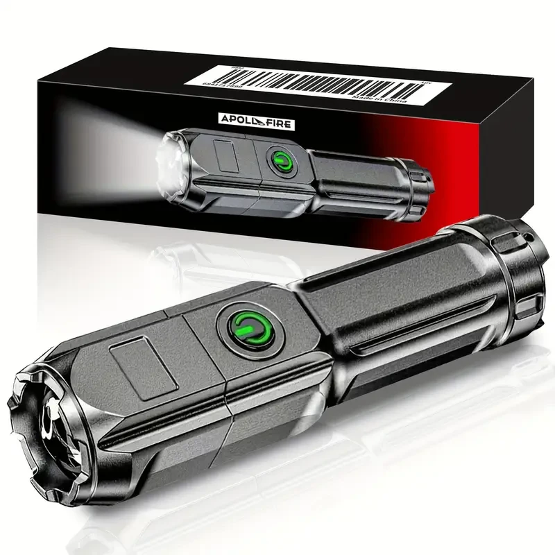 Високопотужний Перезаряджуваний Ліхтарик APOLLOFIRE 800mAh