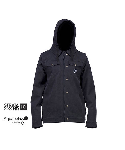 Куртка чоловіча демісезонна Ride Wallingford Jacket M Grey Storm Denim, фото 4