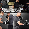 Лапи боксерські PowerPlay 3044 Pro Carbon Ultra Series Чорно-Білі PU [пара], фото 11