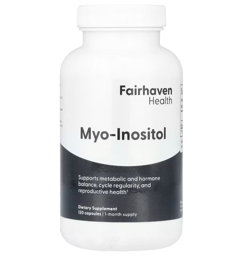 Міо-інозитол для жінок і чоловіків Fairhaven Health 120 капсул