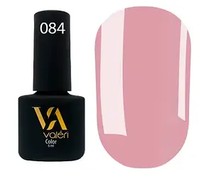 Гель-лак для нігтів Valeri №84,бліда троянда 6 мл