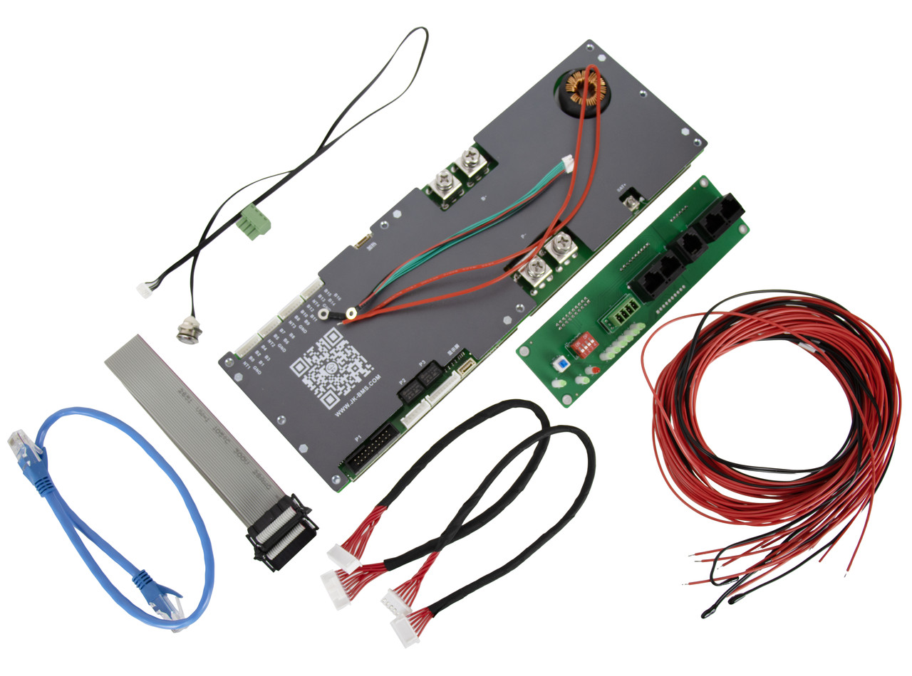 Інверторна BMS JIKONG Smart JK-PB2A16S20P для акумуляторних систем з активним балансиром 2A/200А