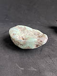 Хризопраз натуральний камінь необроблений хризопраз 79*59*16 мм, фото 6