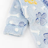 Комбінезон дитячий теплий з лапками Patriotic Paws, фото 2