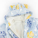 Комбінезон дитячий теплий з лапками Patriotic Paws, фото 4