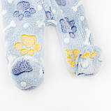 Комбінезон дитячий теплий з лапками Patriotic Paws, фото 5