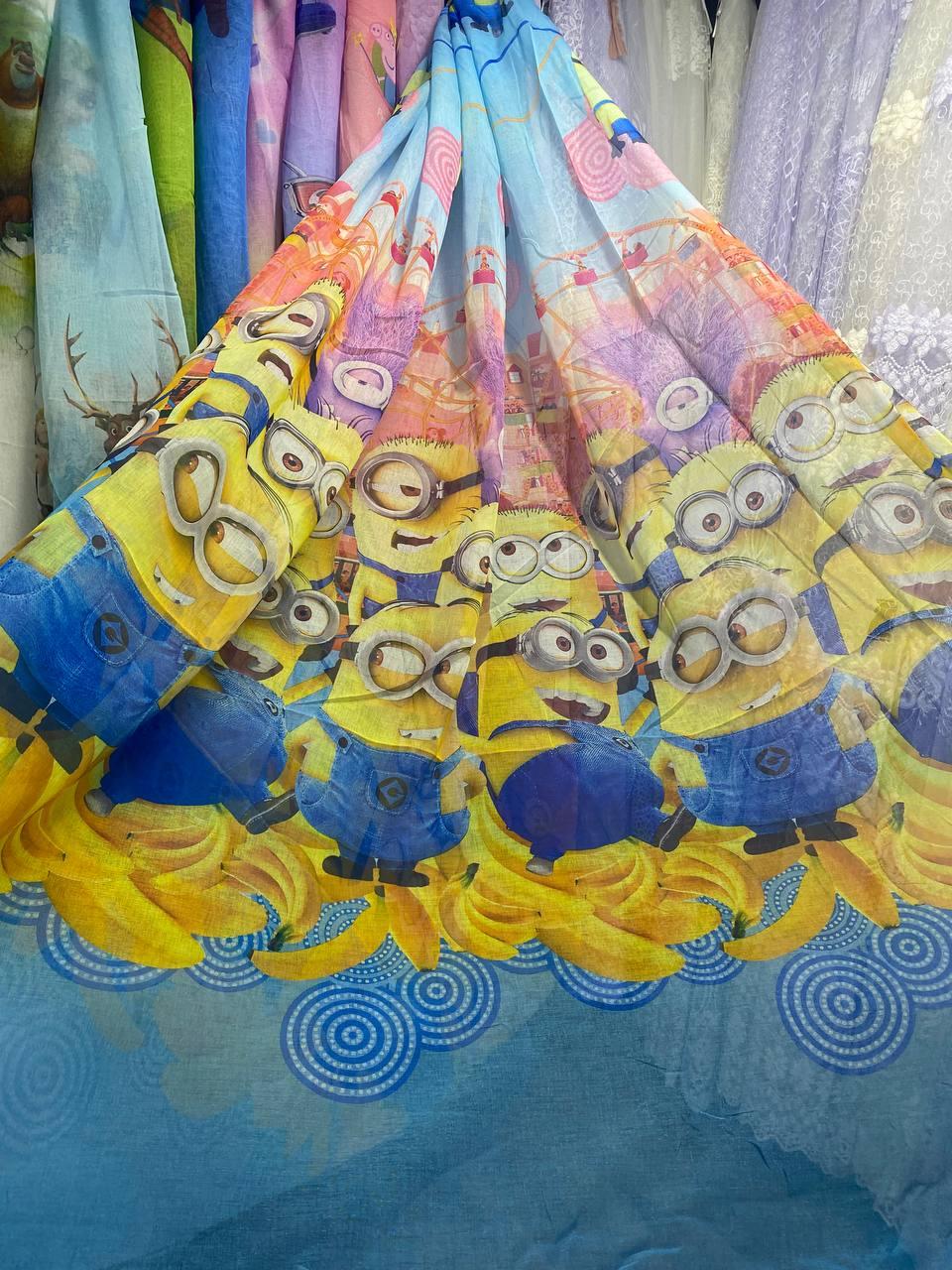 Тюль  батист Посіпаки