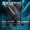 Боксерські рукавиці PowerPlay 3024 Ultra Mat Чорно-Білі 14 унцій, фото 8