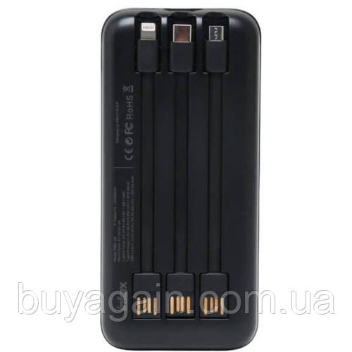 Power bank на два выхода с дисплеем 10000 mAh INKAX PBQ-08 Черный (ID ...