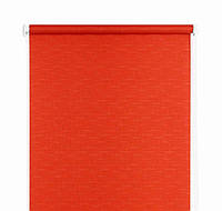 Ролети на вікна. Ролета тканинна Len 516 червоний (мм 350)