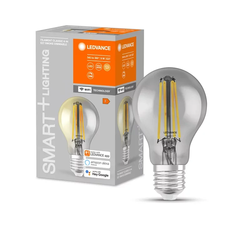 Світлодіодна лампочка Ledvance з регулюванням яскравості SMART+ WiFi A60 E27/6W/230V 2700K