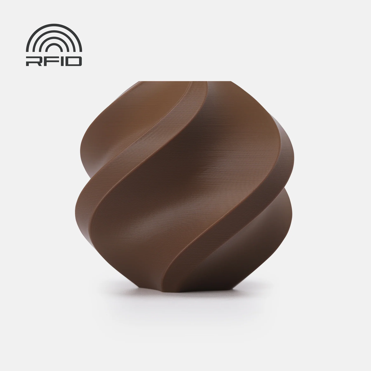 Пластик Bambu Lab PLA Basic Cocoa Brown (10802), без котушки