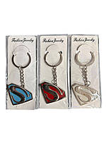 Брелок "Супермен", металевий, мікс, супергерої, фото 2