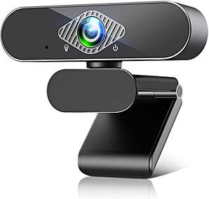Веб-камера с мікрофоном IRARUCW HD 1080P с кутом 120°. Для конференцій, навчання, ПК/Mac