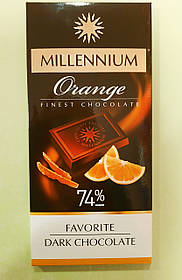 Шоколад Millennium Favorite Orange 74% гіркий 100 г