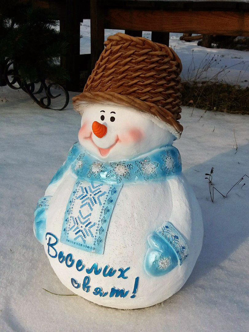 Сніговик у вишиванці "З новим Роком" - фото 6 - id-p453116482