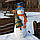 Сніговик із ялинкою "З новим роком" 50 см, фото 5