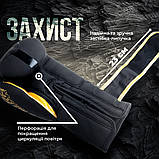 Боксерські рукавиці PowerPlay 3024 Ultra Mat Чорно-Золоті 16 унцій, фото 10