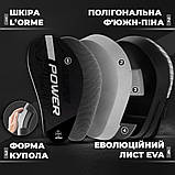 Лапи боксерські PowerPlay 3044 Pro Carbon Ultra Series Чорно-Білі PU [пара], фото 8