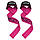 Лямки для тяги RDX S4 Gym Cotton Gel Straps Pink Plus, фото 3