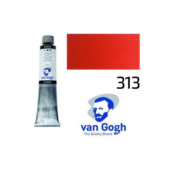 Фарба олійна VAN GOGH, (313) AZO Червоний темний, 200 мл, Royal Talens