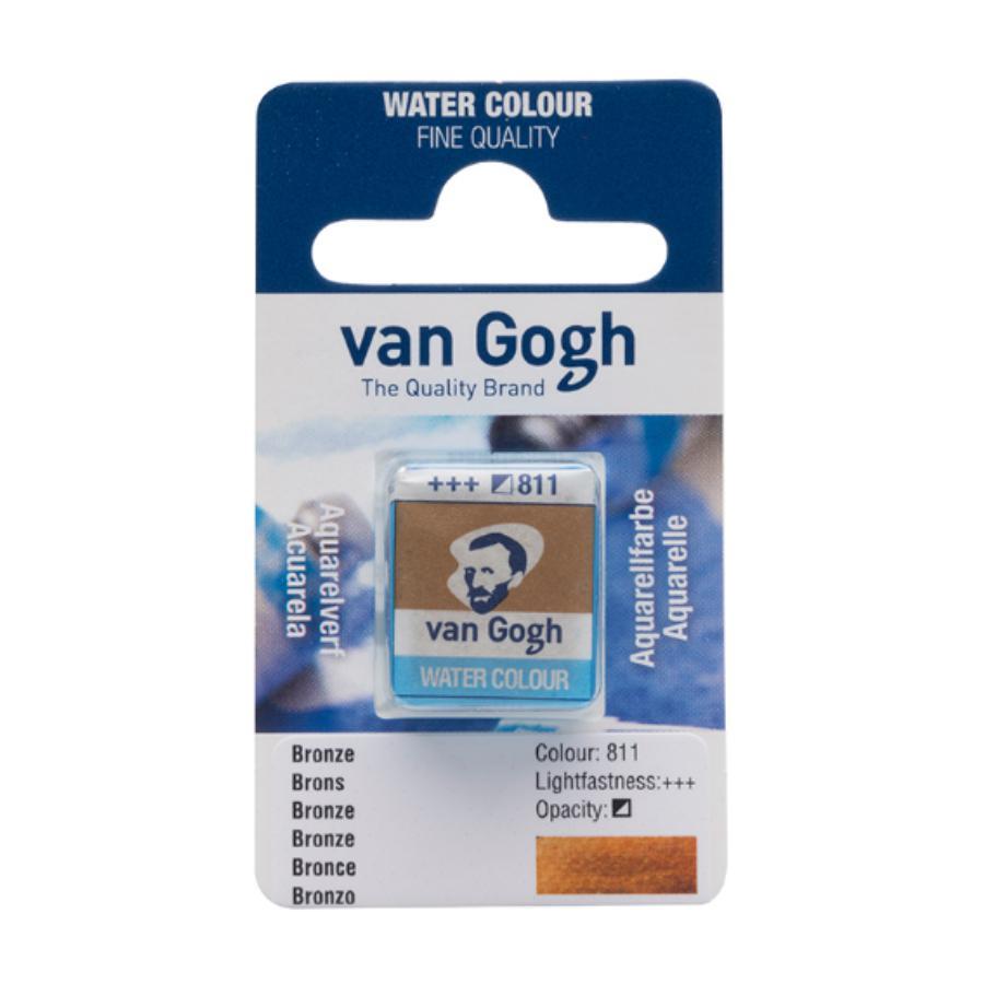 Фарба акварельна Van Gogh (811), Бронза, кювета, Royal Talens
