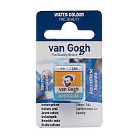 Фарба акварельна Van Gogh (244) Індійський жовтий кювета Royal Talens