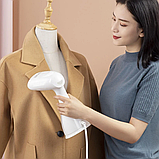 Ручний відпарювач для одягу 1500Вт 330мл XO CF3 / Вертикальний відпарювач ручний / Потужний відпарювач, фото 2