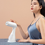 Ручний відпарювач для одягу 1500Вт 330мл XO CF3 / Вертикальний відпарювач ручний / Потужний відпарювач, фото 6