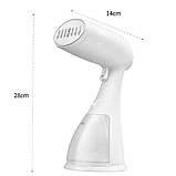 Ручний відпарювач для одягу 1500Вт 330мл XO CF3 / Вертикальний відпарювач ручний / Потужний відпарювач, фото 8