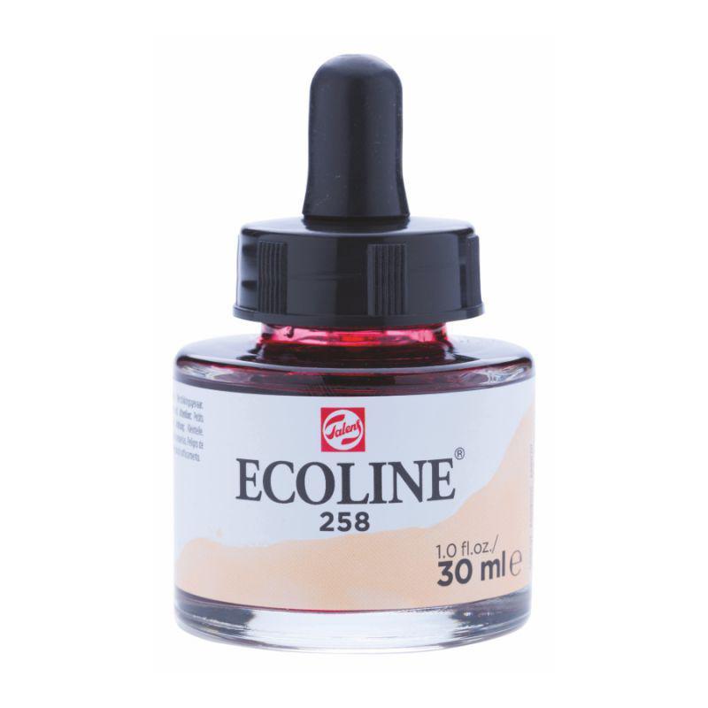 NEW Фарба акварельна рідка Ecoline (258), Абрикосова, 30 мл, Royal Talens