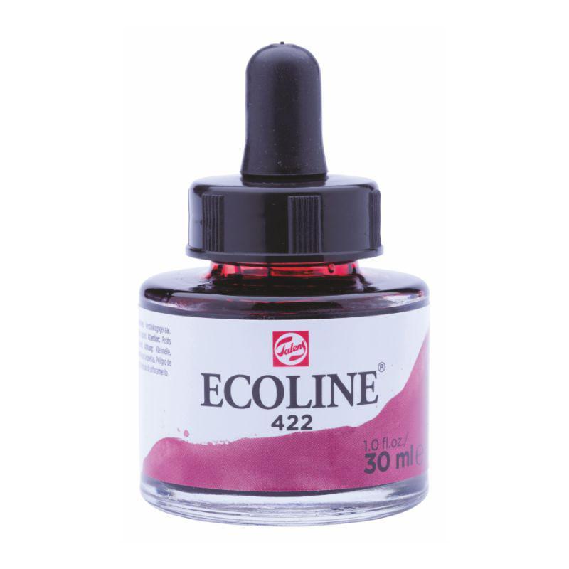 NEW Фарба акварельна рідка Ecoline (422), Червоно-коричнева, 30 мл, Royal Talens