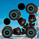 Трюкова машинка на пульті (20×16×9см), від USB, STUND 8818-88B / Машинка-перевертень / Радіокерована машинка, фото 4