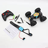 Трюкова машинка на пульті (20×16×9см), від USB, STUND 8818-88B / Машинка-перевертень / Радіокерована машинка, фото 10