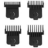 Акумуляторна машинка для стрижки + 4 насадки, з USB, XO CF20 / Тример для стрижки волосся / Тример чоловічий, фото 6
