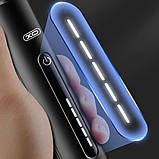 Акумуляторна машинка для стрижки + 4 насадки, з USB, XO CF20 / Тример для стрижки волосся / Тример чоловічий, фото 8