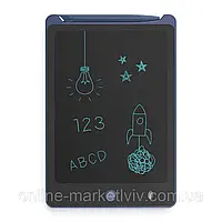 Планшет LCD для малювання 8,5" + стілус у комплекті, Синій / Дитячий графічний планшет / Планшет для дітей