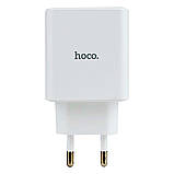 Мережевий зарядний пристрій (4×USB, QC3), Hoco C102A Fuerza / Адаптер для заряджання / Блок живлення, фото 4