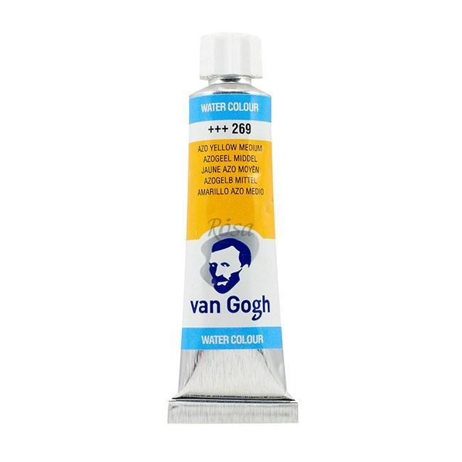 Фарба акварельна Van Gogh (269), AZO Жовтий середній, туба 10 мл, Royal Talens