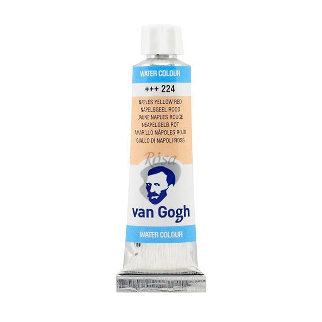 Фарба акварельна Van Gogh (224) Неополітанський жовто-червоний туба 10 мл Royal Talens
