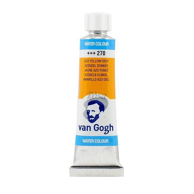 Фарба акварельна Van Gogh (270), AZO Жовтий темний, туба 10 мл, Royal Talens