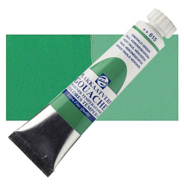 Фарба гуашева Talens, (615) Смарагдовий зелений, 20 мл, Royal Talens