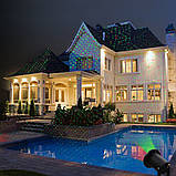 Лазерний проектор для дому, від мережі, + пульт, Star shower / Вуличний проектор / Лазер проектор для вулиці, фото 5