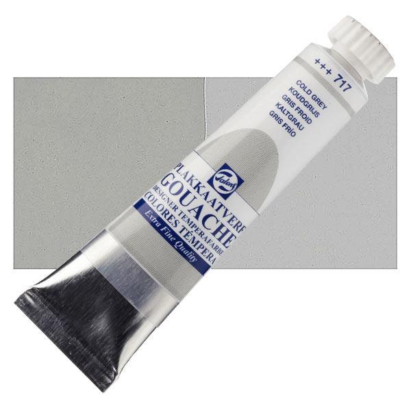 Фарба гуашева Talens, (717) Сірий холодний, 20 мл, Royal Talens