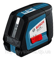 BOSCH GLL 2-50 + BM1 + LR2 + L-BOXX Professional - Автоматичний лінійний лазерний нівелір (лазерний рівень), фото 3
