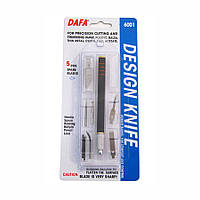 Набір для моделювання 6001: ніж макетний/5 змінних лез + 7 насадок DAFA