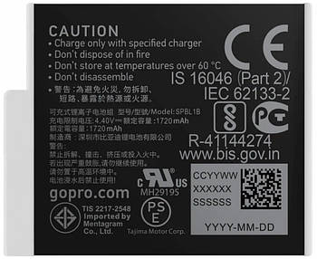 Акумулятор GoPro Enduro Battery for HERO 11, HERO 10, HERO 9 (ADBAT-011)