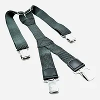 Подтяжки Weatro new-bigpdt-X004 185 см Темно-серые